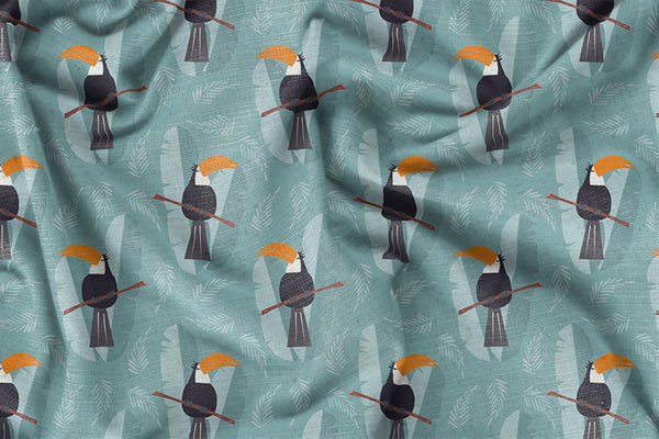 Toucan Blue - Animal Print