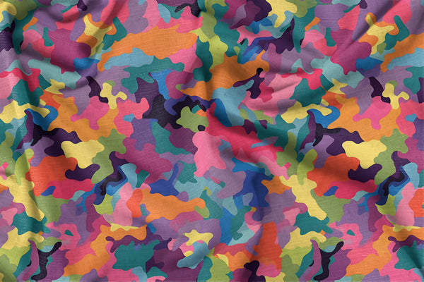 Psychedelic Camo - Abstract Print